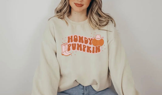 Howdy Pumpkin Sweatshirt