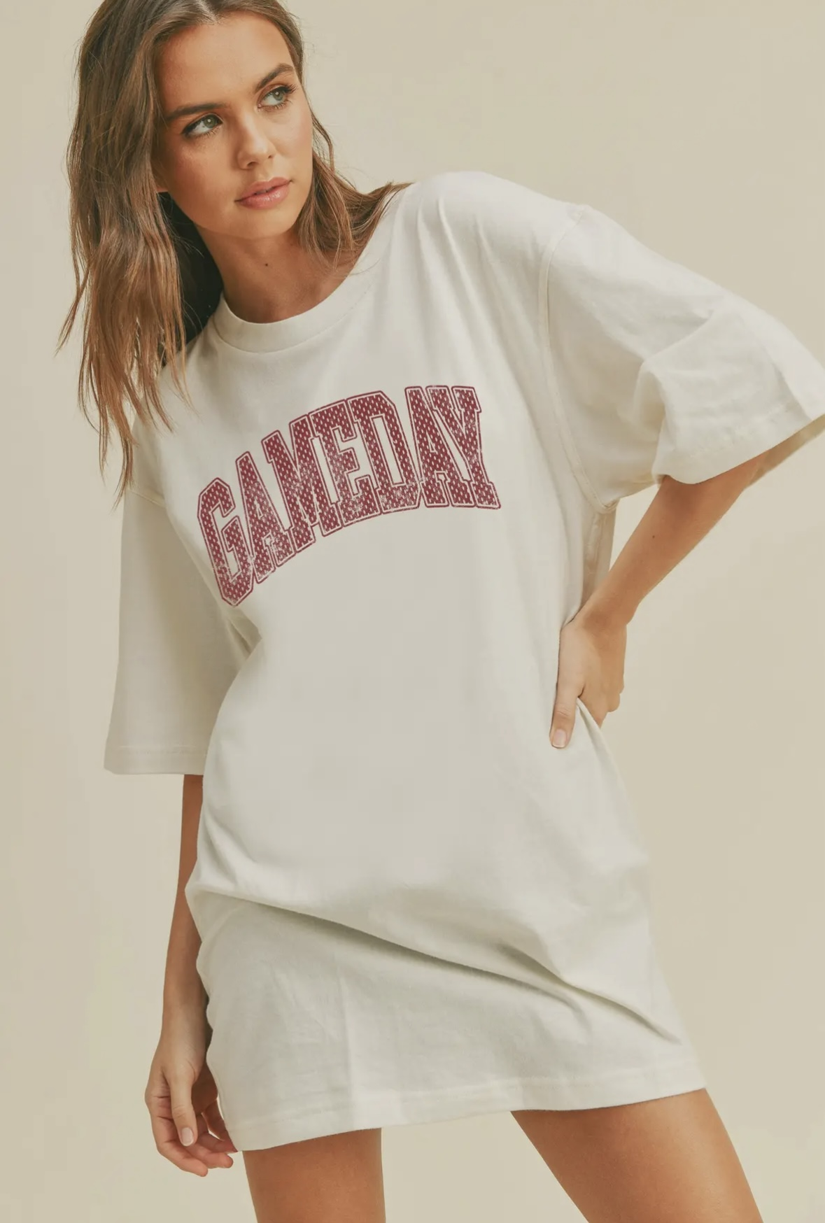 Oversized Gameday tee